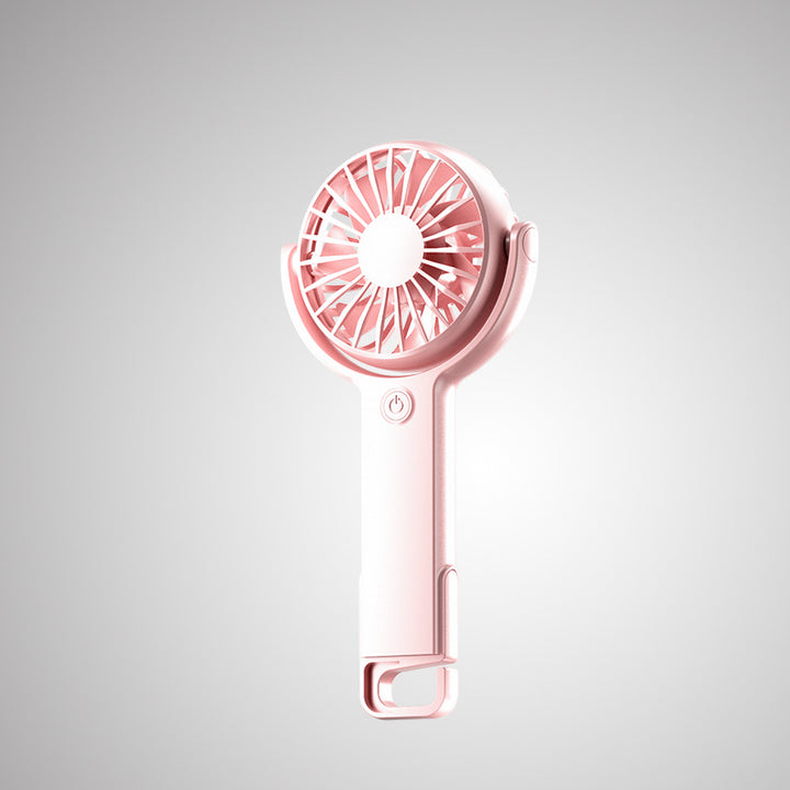 Ladies portable hand fan with ergonomic handle and variable wind strength Bowlift