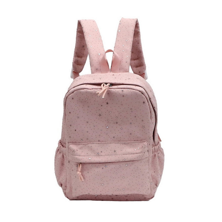 Star-Patterned Academic Backpack Bowlift