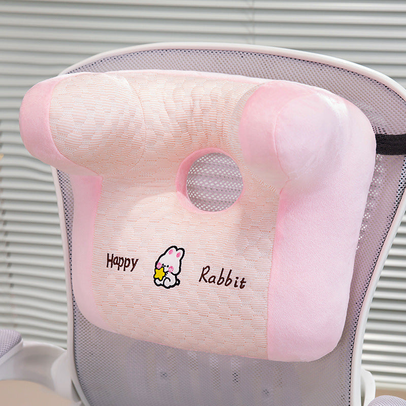 Ergonomic neck support pillow with cute motif Bowlift