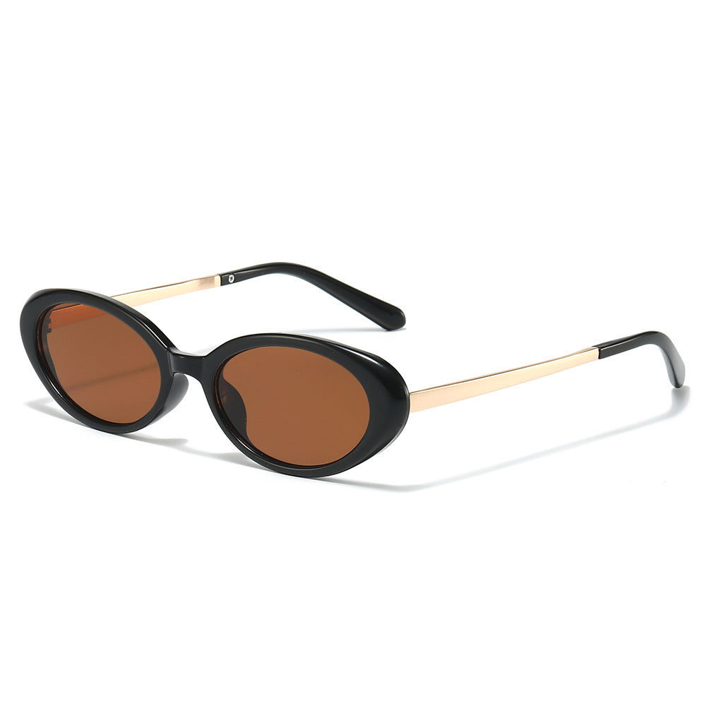 Retro-Inspired Oval Frame Sunglasses Bowlift 1787812326