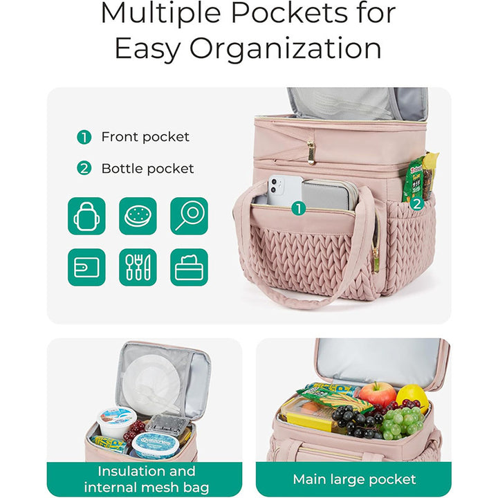 Insulated Multi-Purpose Lunch Bag Bowlift