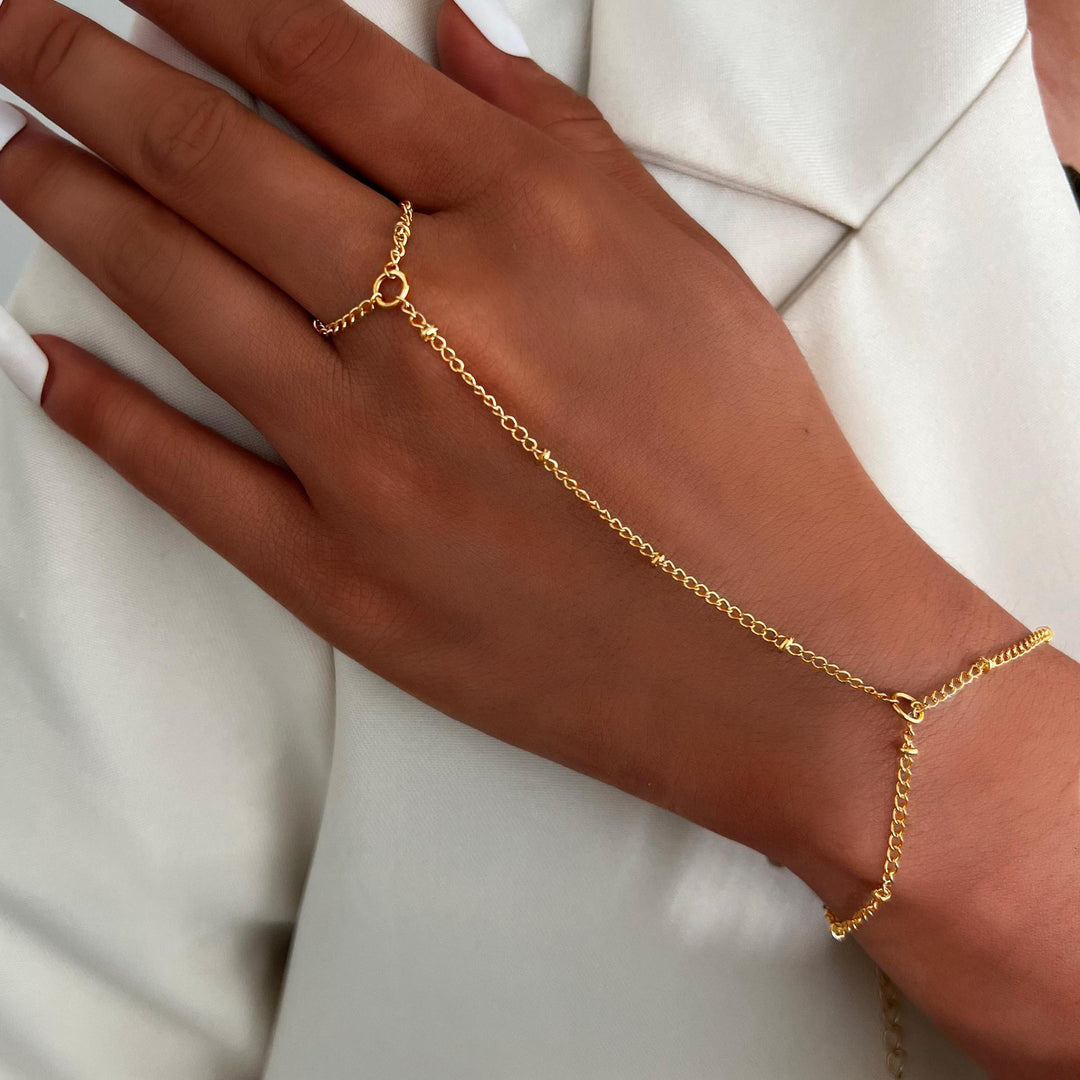 Glamorous Adjustable Chain Ankle Bracelet Bowlift
