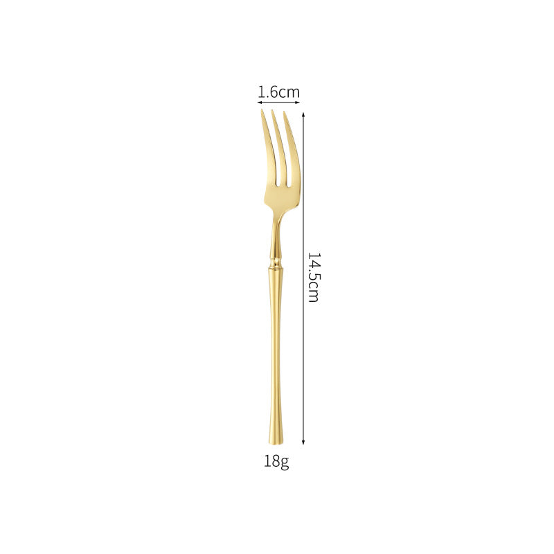 Luxurious and Elegant Dessert Knife with Precision Blade Bowlift