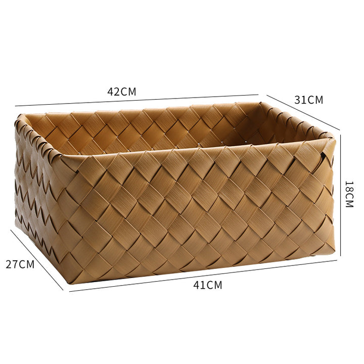 Handwoven Storage Tray Bowlift