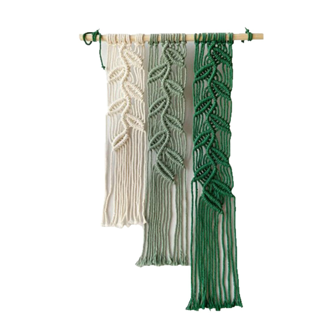 Leaf Pattern Macrame Wall Hanging Bowlift