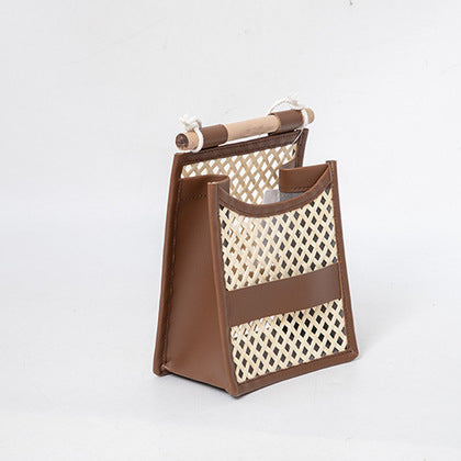 Decorative Handwoven Wall Basket Bowlift