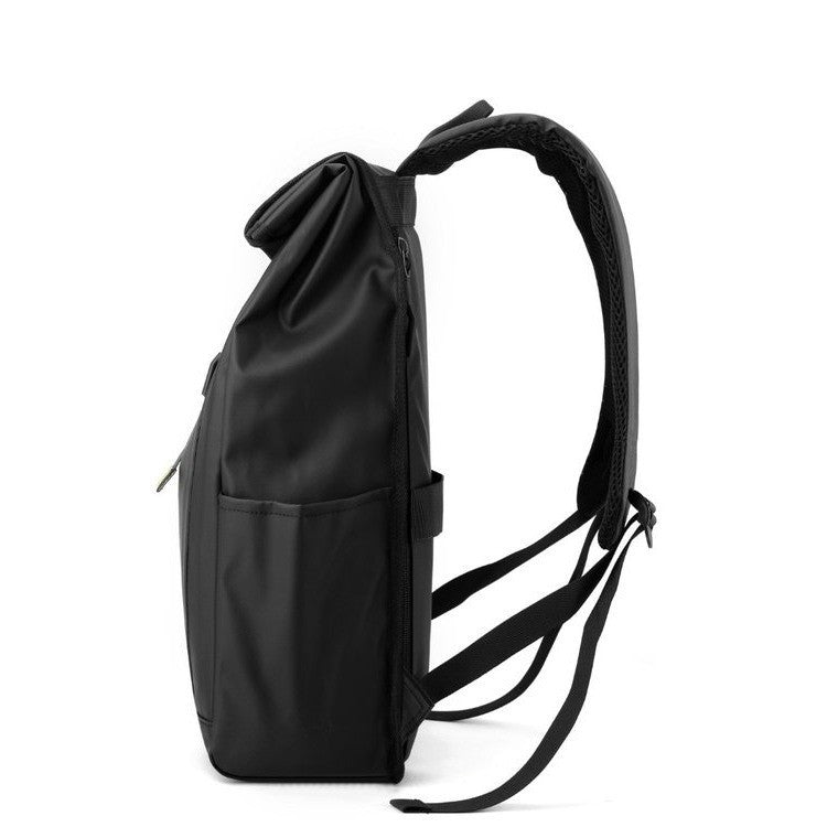 Modern Roll-Top Waterproof Backpack Bowlift