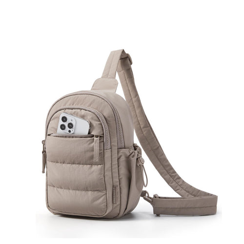 Practical sling bag with multiple compartments Bowlift