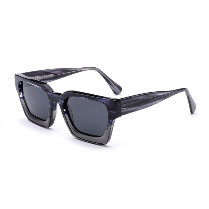 Women’s square sunglasses with innovative frame and polarized lenses Bowlift