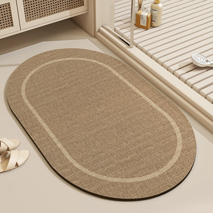 Stylish Textured Bath Mat Bowlift