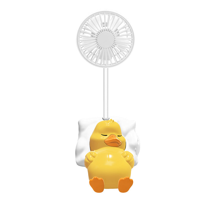 Unisex Portable Mini Fan with Funny Duck Design Bowlift