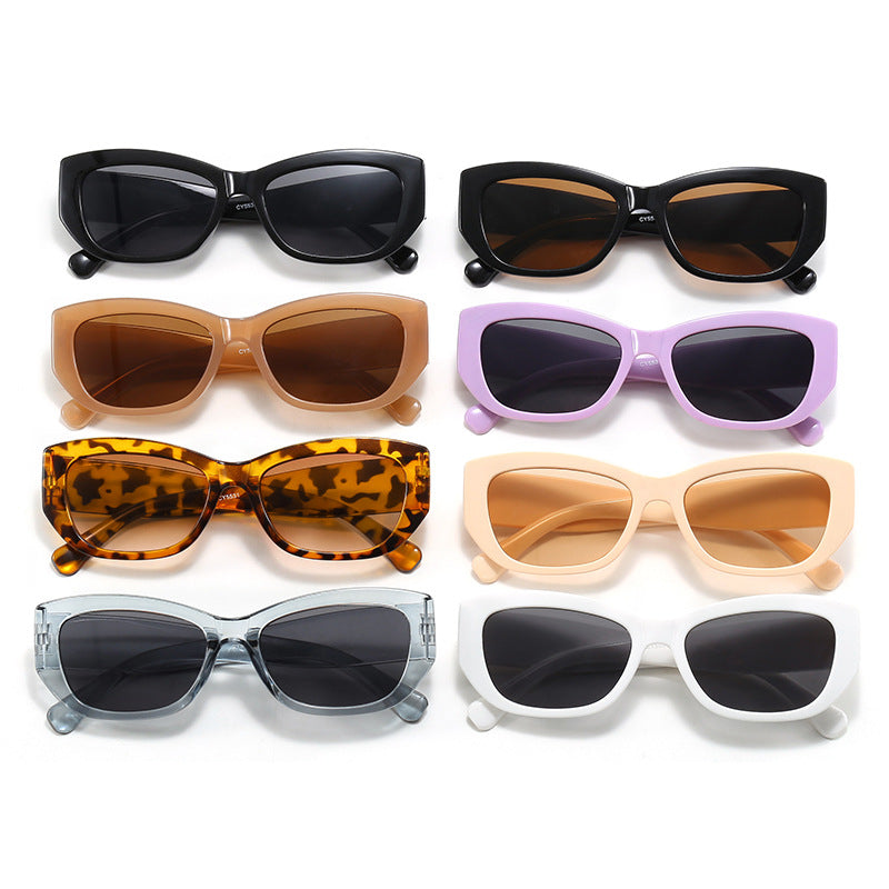 Women's fashionable Cat-Eye sunglasses made of sturdy plastic Bowlift