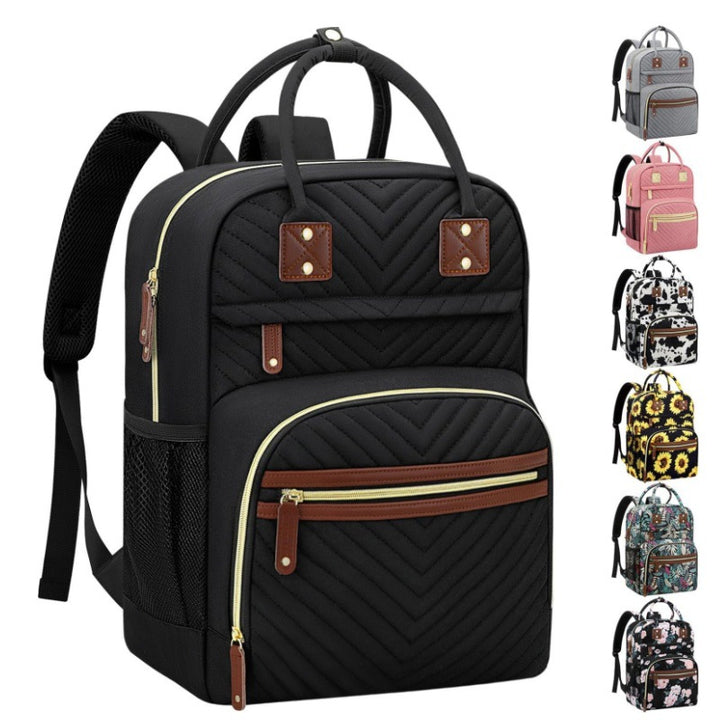 Multifunctional backpack with padded laptop compartment and organizer Bowlift