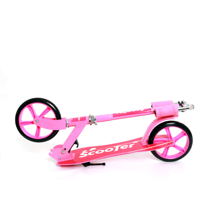 Girl's Adjustable Kick Scooter Bowlift