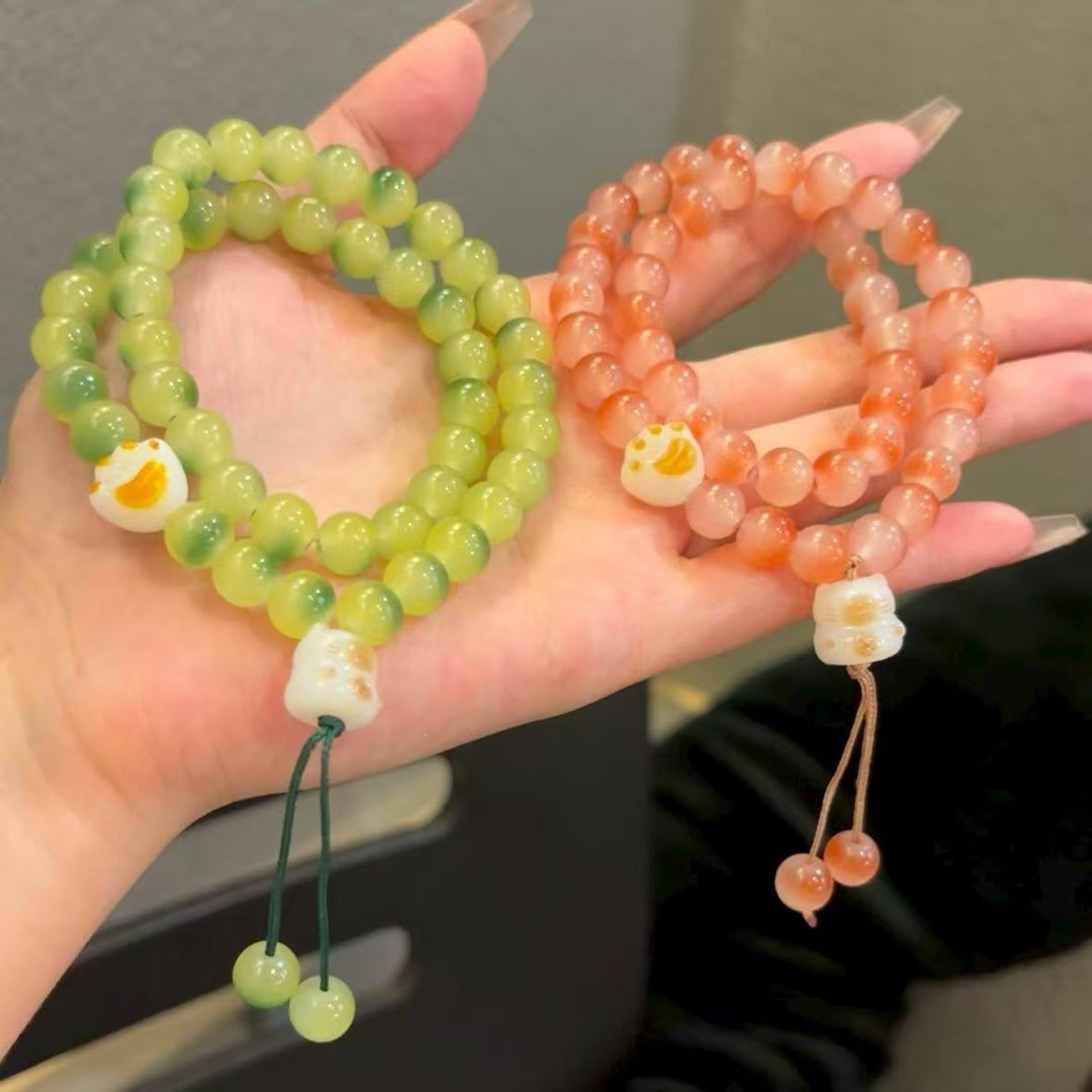 Friendship bracelet made of semi-precious stones Bowlift