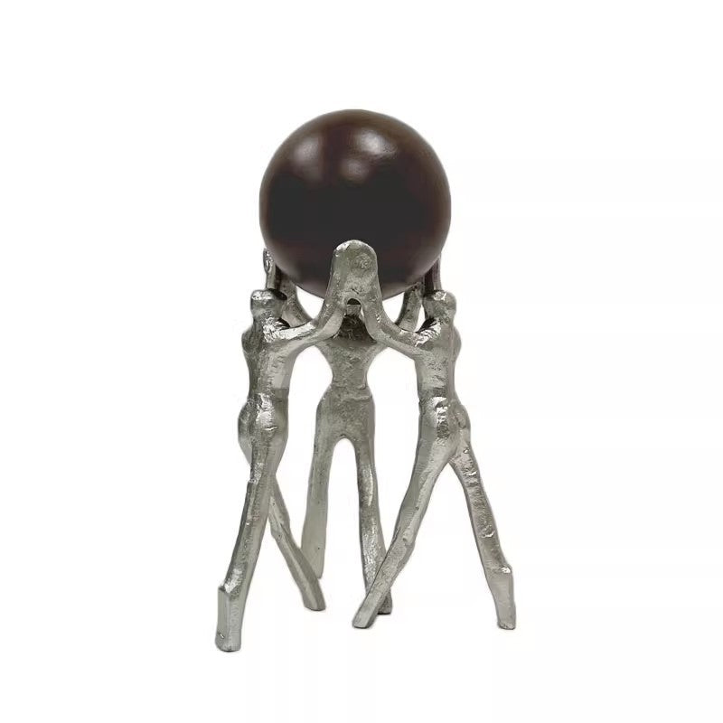 Figurative Image with World Holder