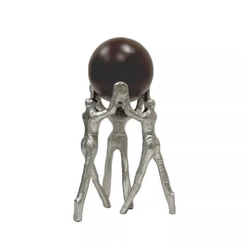 Figurative Image with World Holder