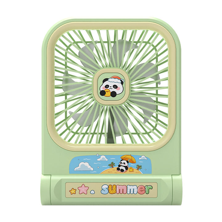 Women's Portable Mini Fan in Panda Design Bowlift