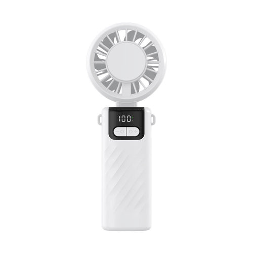 Unisex Rechargeable Mini Handheld Cooling Fan Bowlift