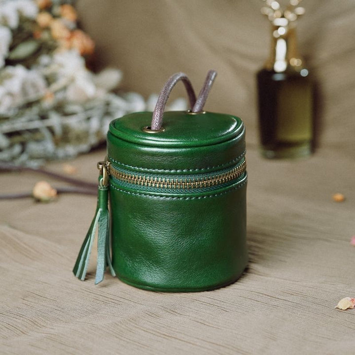 Stylish Leather Cosmetic Organizer Bowlift
