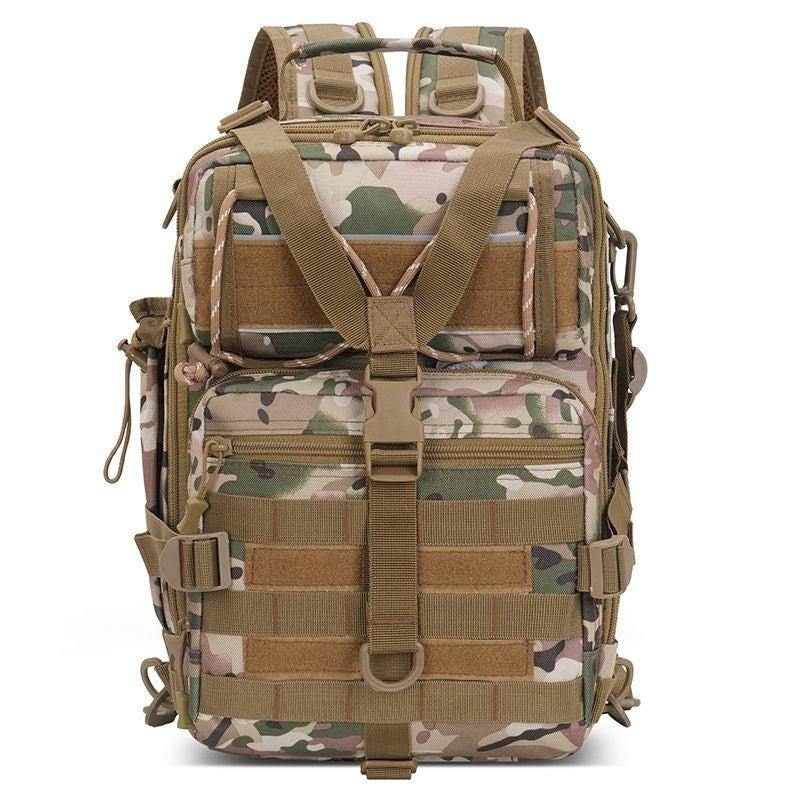 Tactical Backpack With Versatile Compartment Organization Bowlift