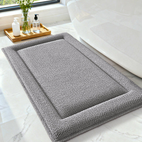Plush Memory Foam Bath Mat Bowlift