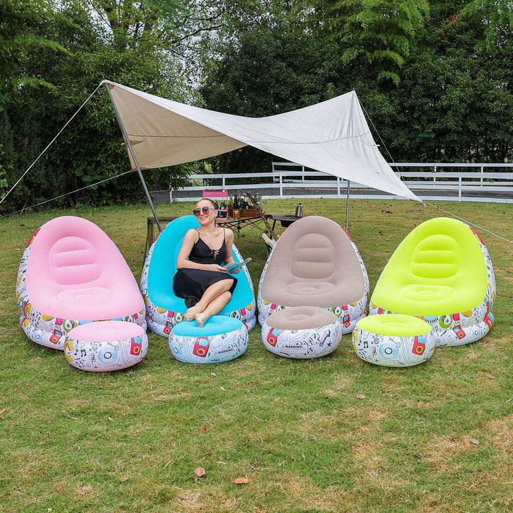 Women Multifunctional Inflatable Relax Lounge Bowlift