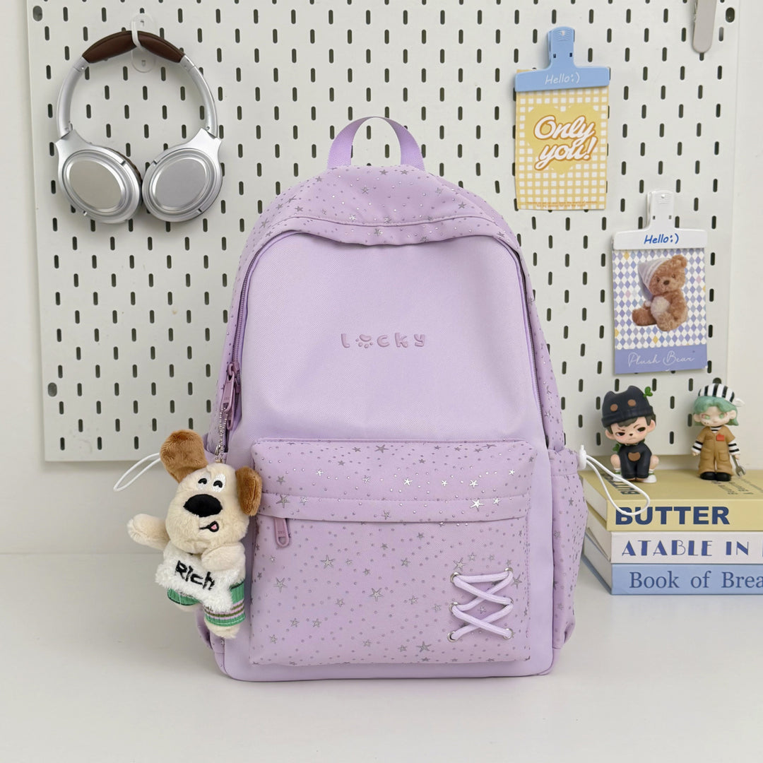 Fun Star Patterned Backpack
