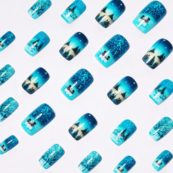 Winter Wonderland Themed Nail Art Bowlift 1788155599