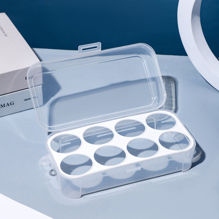 Clear Multi-Compartment Organizer Box Bowlift
