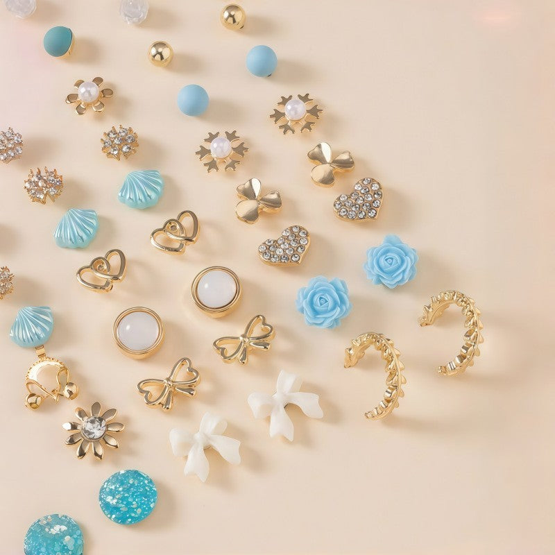 Sparkling Earrings Set Bowlift
