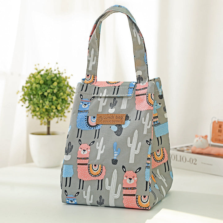 Insulated Rabbit Design Lunch Tote