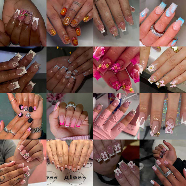 Artistic Press-On Nail Extensions Bowlift 1787913821