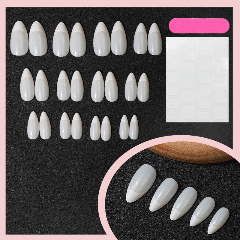 Premium Stiletto Press-On Nail Tips Set Bowlift