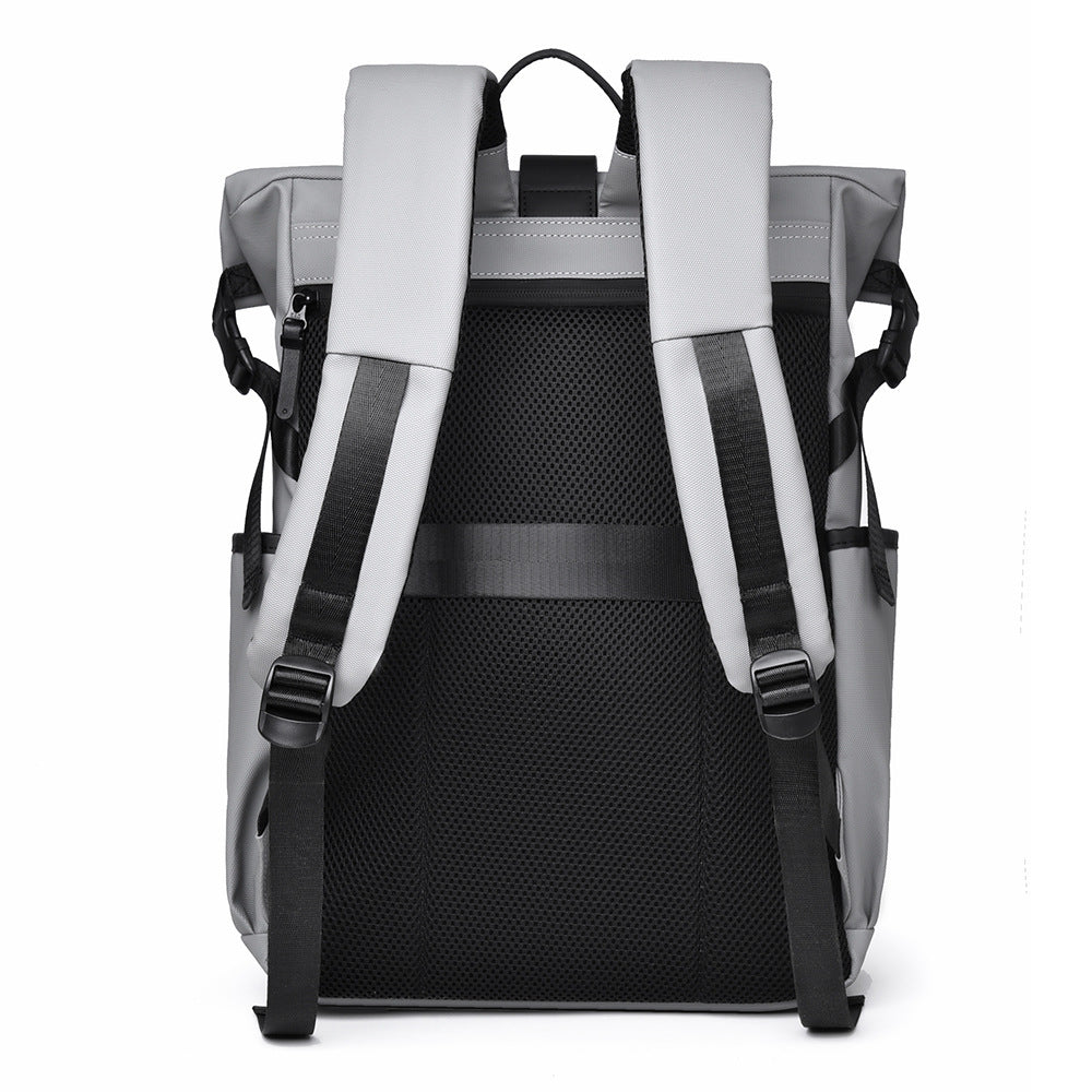 Versatile Urban Roll-Top Backpack Bowlift