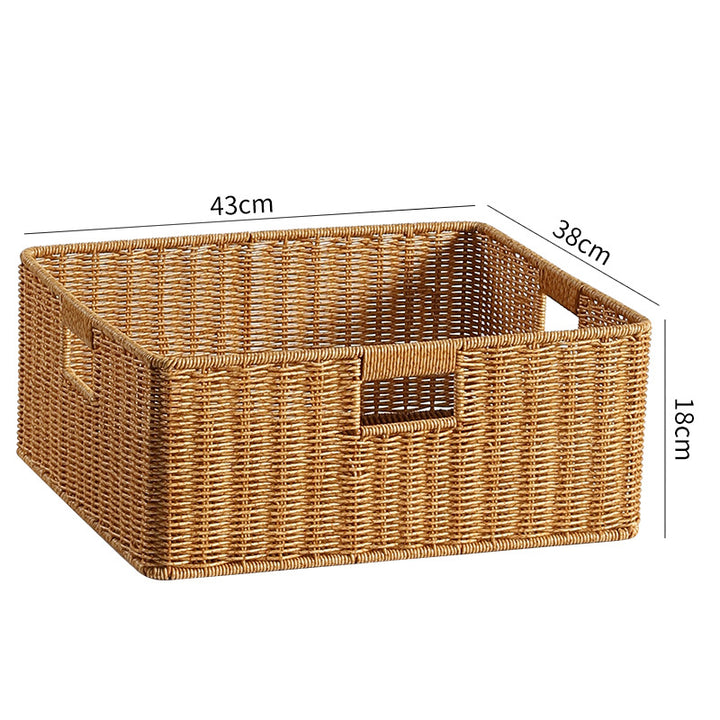 Storage Basket with Ergonomic Handles Bowlift