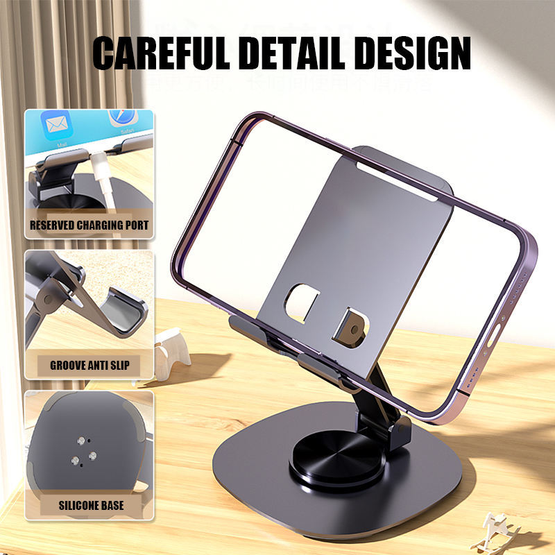 Unisex Flexible 360-Degree Tablet Holder Bowlift