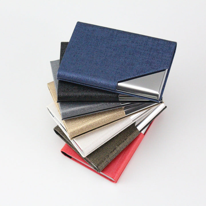 Premium Textured Business Card Wallet