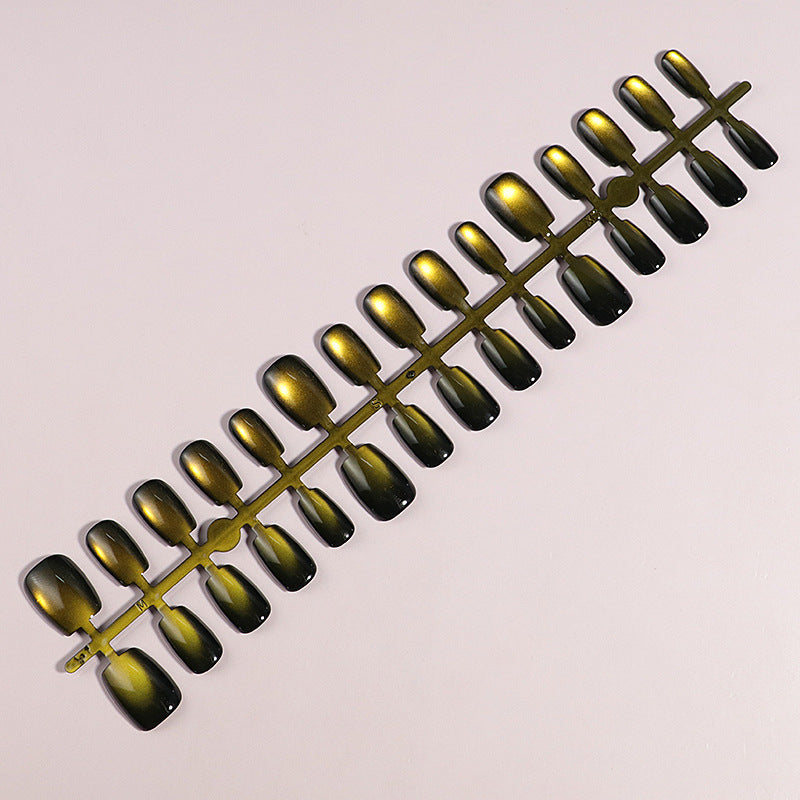 Glossy Metallic Press-On Nail Tips Bowlift