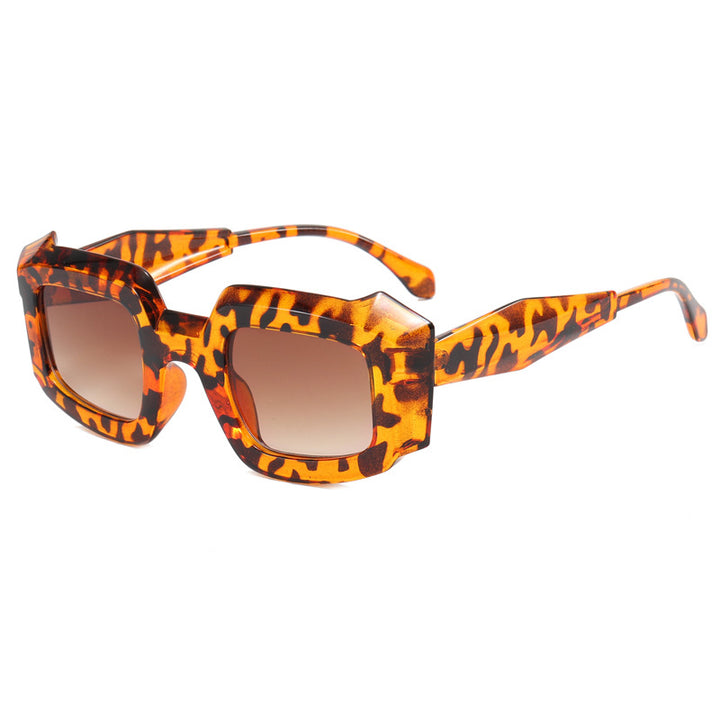 Women's trendy geometric sunglasses Bowlift