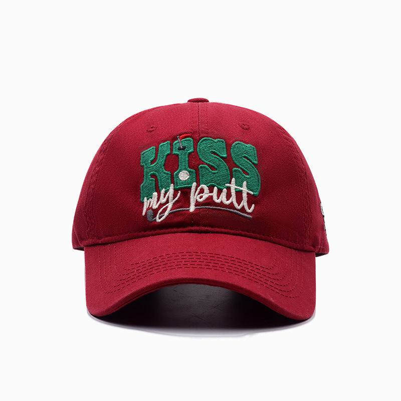 Women's Casual Embroidered Baseball Cap Bowlift
