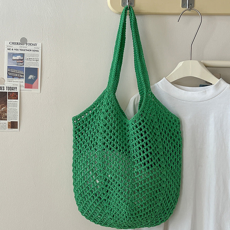 Braided Tote Bag in Modern Design Bowlift