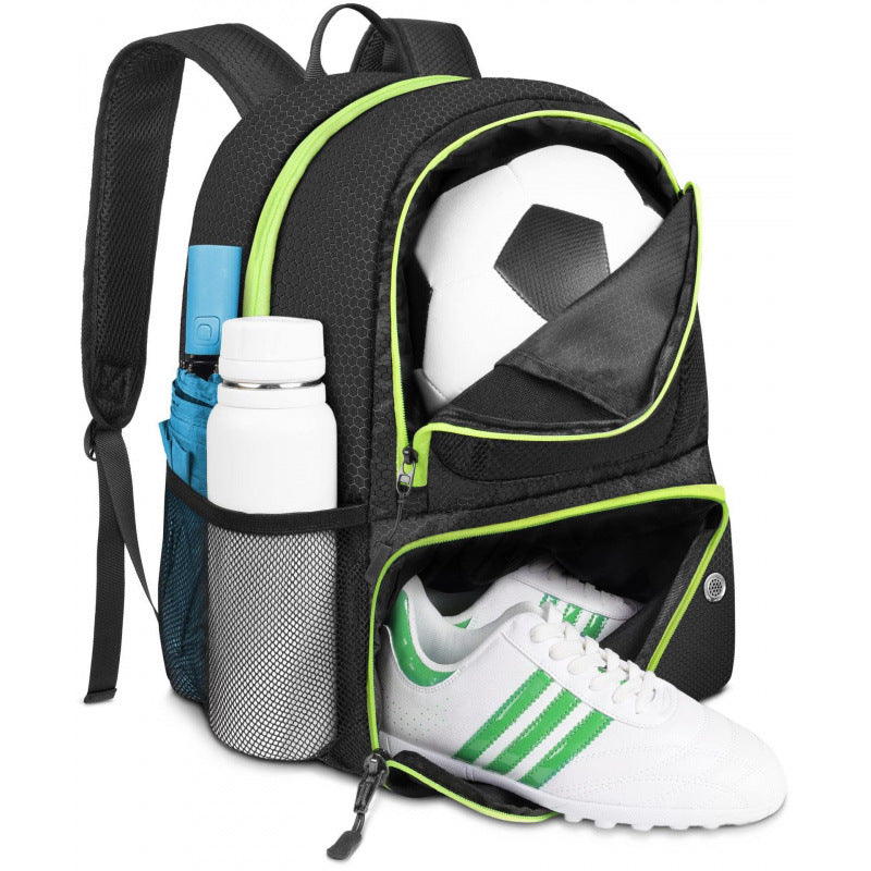 Sporty backpack with shoe compartment and drink compartment Bowlift