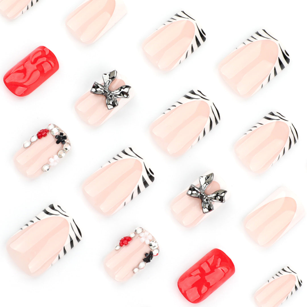 Artistic Nail Art with 3D Embellishments Bowlift