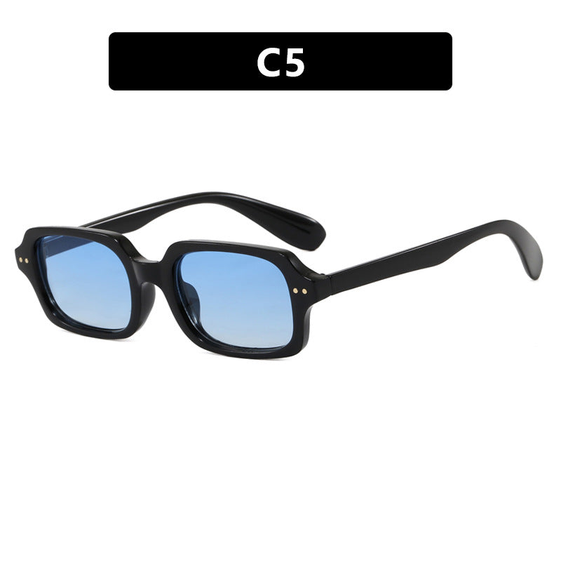 Ladies stylish square sunglasses with striking accents Bowlift
