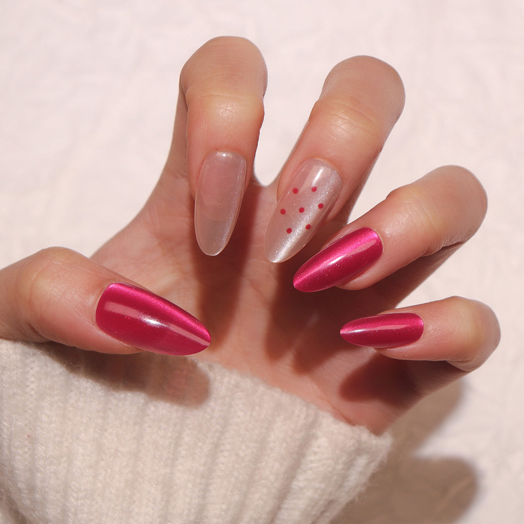 Stylish Stiletto Press-On Nail Set Bowlift