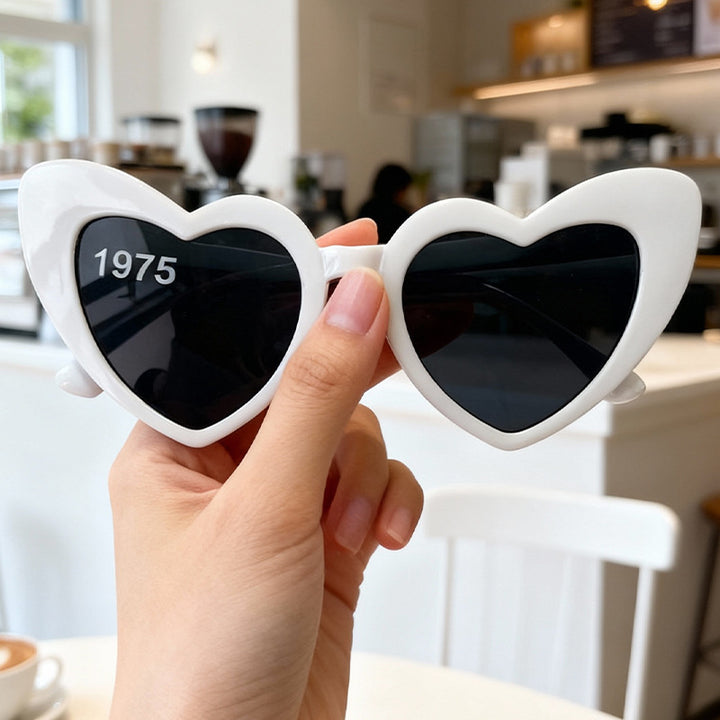 Stylish Heart-Frame Sunglasses Bowlift