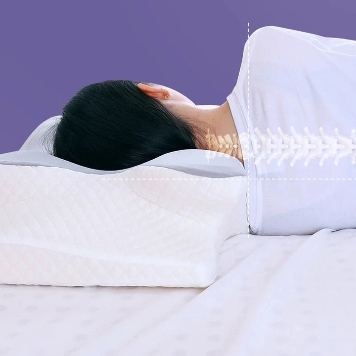 Ergonomic Neck Support Pillow Bowlift