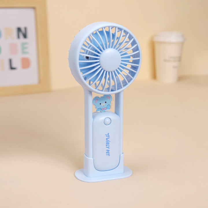 Women's Portable Animal Mini V Fan Bowlift
