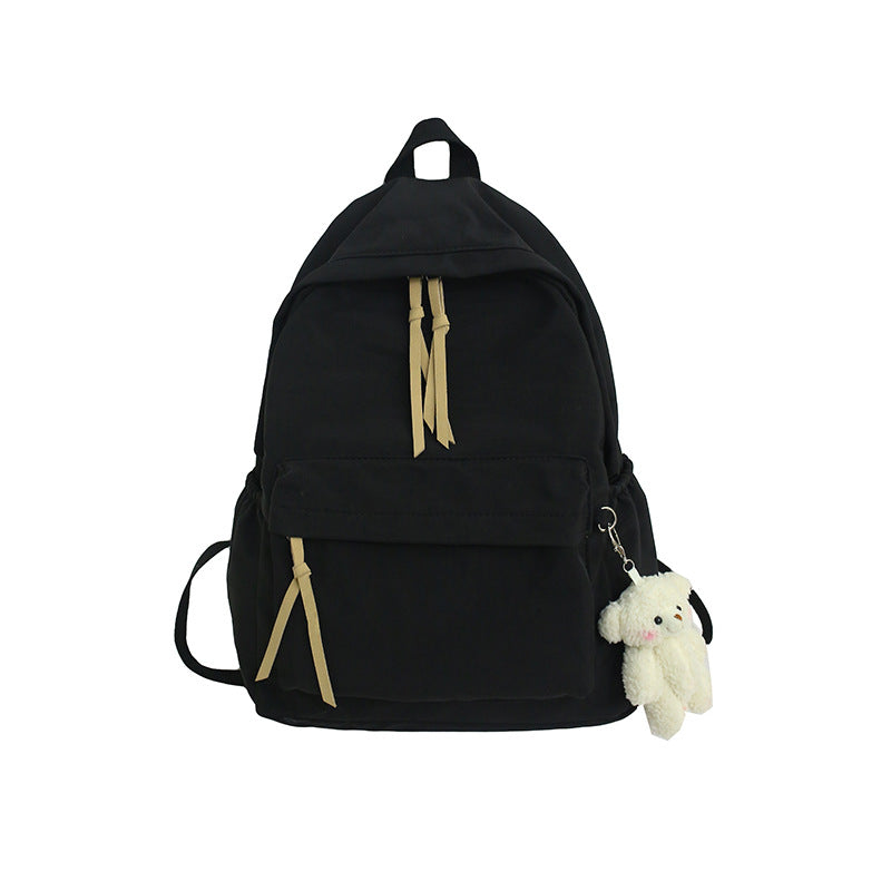 Casual Multi-Pocket School Backpack Bowlift